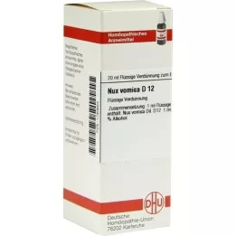 NUX VOMICA Dilution D12, 20 ml