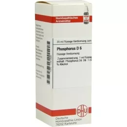 PHOSPHORUS Dilution D6, 20 ml