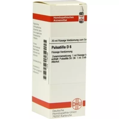 PULSATILLA Dilution D6, 20 ml