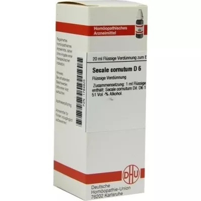 SECALE CORNUTUM Dilution D6, 20 ml