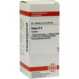 SEPIA D 4 comprimés, 80 pc