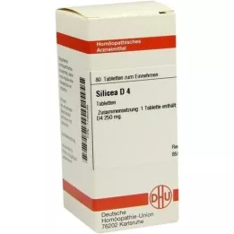 SILICEA D 4 comprimés, 80 pc