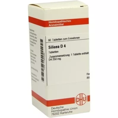 SILICEA D 4 comprimés, 80 pc
