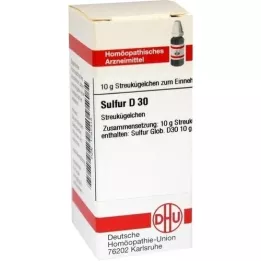 SULFUR D 30 globules, 10 g