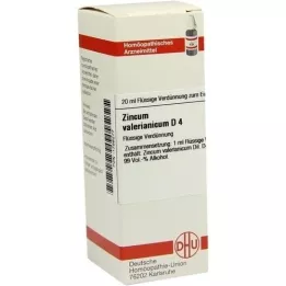 ZINCUM VALERIANICUM Dilution D4, 20 ml
