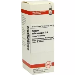 ZINCUM VALERIANICUM Dilution D6, 20 ml