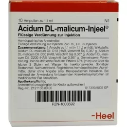 ACIDUM DL-ampoules de malicum Injeel, 10 pc