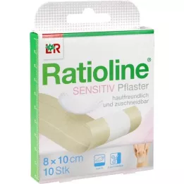 RATIOLINE pansement rapide sensible 8 cmx1 m, 1 pièce