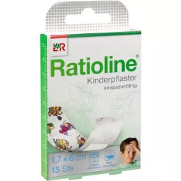 RATIOLINE bandes de plâtre pour enfants, 15 pièces