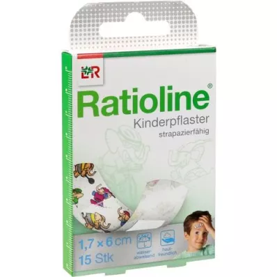 RATIOLINE bandes de plâtre pour enfants, 15 pièces RATIOLINE bandes de plâtre pour enfants, 15 pièces