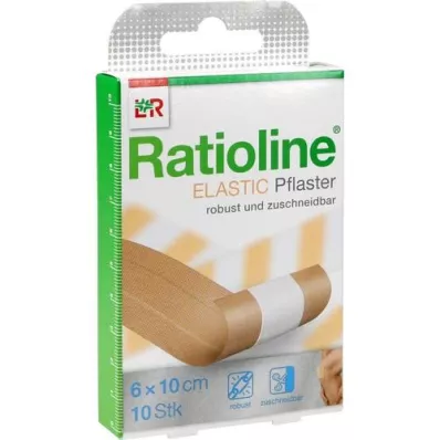 RATIOLINE pansement élastique rapide 6 cmx1 m, 1 pièce