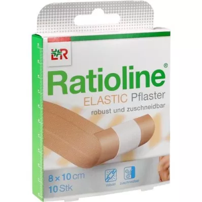 RATIOLINE pansement élastique rapide 8 cmx1 m, 1 pièce