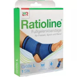 RATIOLINE bandage actif de cheville taille L, 1 pièce