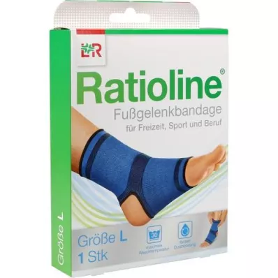 RATIOLINE bandage actif de cheville taille L, 1 pièce