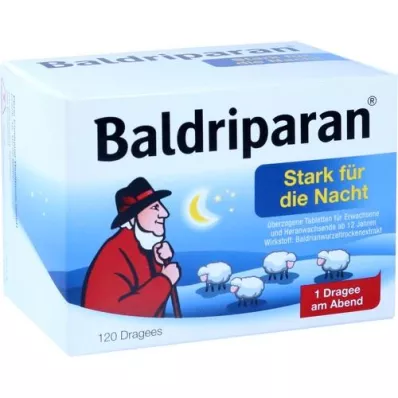 BALDRIPARAN Onglet. fortement enduit pour la nuit, 120 pièces