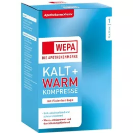 KALT-WARM Compresse 12x29 cm avec bande de fixation, 1 pièce