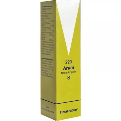 ARUM NASENTROPFEN S 220, 10 g