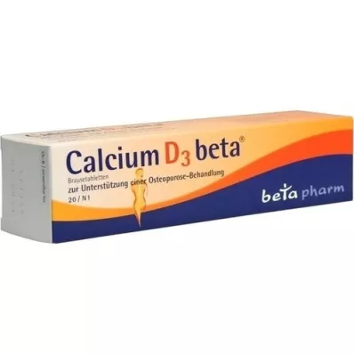 CALCIUM Comprimés effervescents D3 bêta, 20 pc CALCIUM Comprimés effervescents D3 bêta, 20 pc