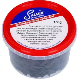 SALMIX Pastilles salmiac sans sucre, 150 g