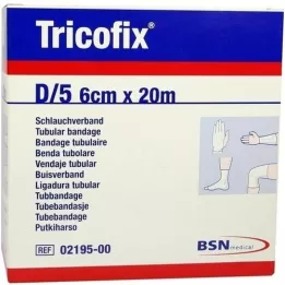 TRICOFIX Bandage tubulaire taille D 6 cmx20 m, 1 pièce