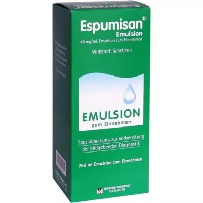 ESPUMISAN Émulsion pour le diagnostic par imagerie, 250 ml