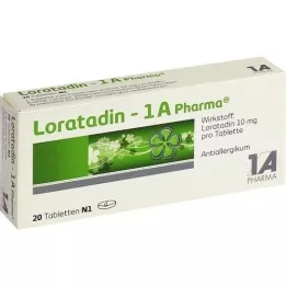 LORATADIN-Comprimés 1A Pharma, 20 pc