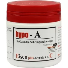 HYPO A fer + capsules de vitamine C acérola, 120 pc