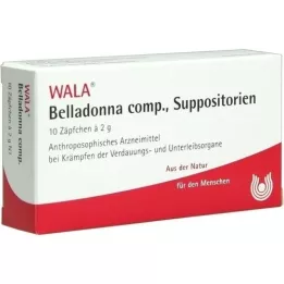 BELLADONNA COMP.Suppositoires, 10X2 g