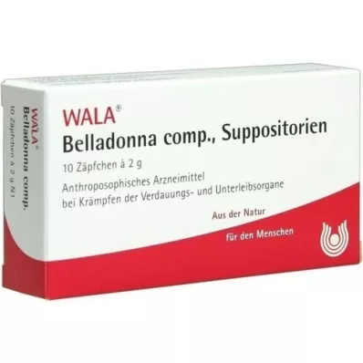 BELLADONNA COMP.Suppositoires, 10X2 g BELLADONNA COMP.Suppositoires, 10X2 g