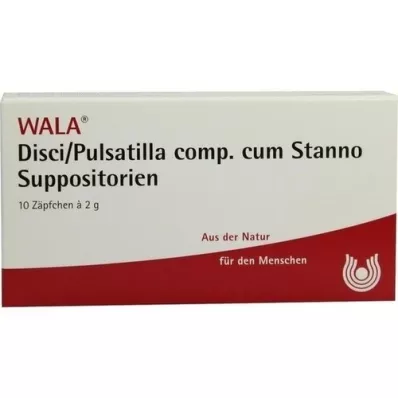 DISCI/Suppositoires Pulsatilla comp.cum Stanno, 10X2 g
