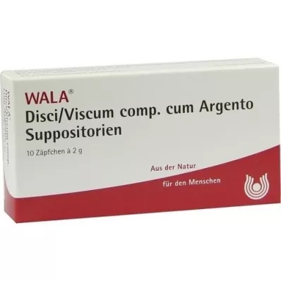 DISCI/Suppositoires Viscum comp.cum Argento, 10X2 g