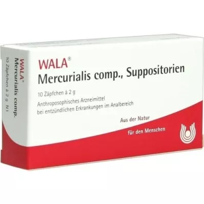 MERCURIALIS COMP.Suppositoires, 10X2 g