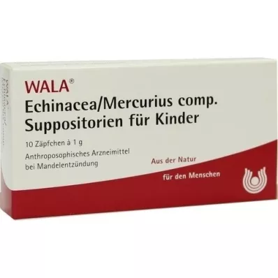 ECHINACEA/MERCURIUS comp. Suppositoires pour enfants, 10X1 g