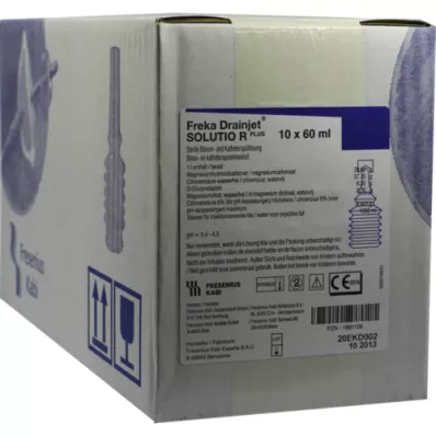FREKA DRAINJET Flacon Solutio R Plus, 10X60 ml