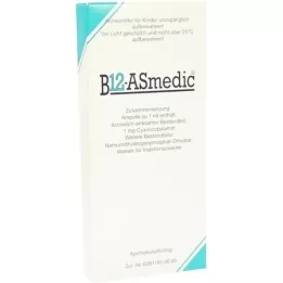 Ampoules B12 ASMEDIC , 10X1 ml
