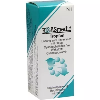 B12 ASMEDIC gouttes orales, 20 ml B12 ASMEDIC gouttes orales, 20 ml