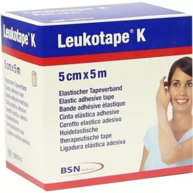 LEUKOTAPE K 5 cm couleur chair, 1 pièce