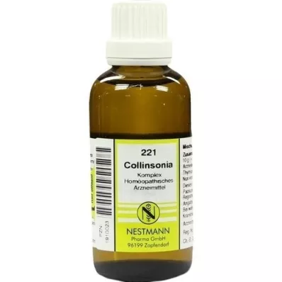 COLLINSONIA KOMPLEX Dilution n°221, 50 ml