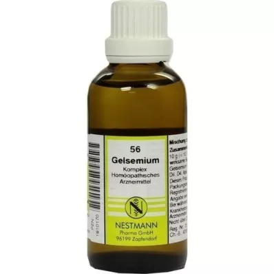 GELSEMIUM KOMPLEX Dilution n°56, 50 ml