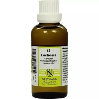 LACHESIS KOMPLEX Dilution n°13, 50 ml LACHESIS KOMPLEX Dilution n°13, 50 ml