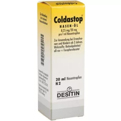 COLDASTOP Huile pour le nez, 20 ml