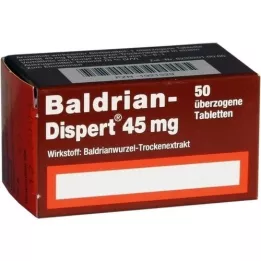 BALDRIAN DISPERT Comprimés enrobés de 45 mg, 50 pc