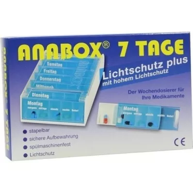 ANABOX 7 jours de protection solaire plus, 1 pc ANABOX 7 jours de protection solaire plus, 1 pc