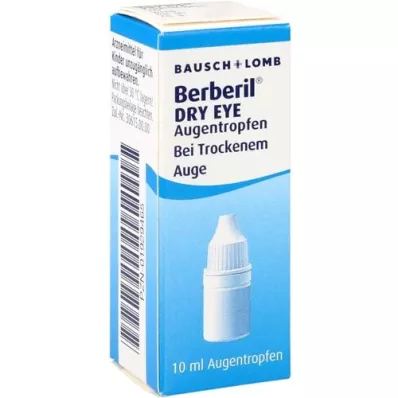BERBERIL Gouttes oculaires pour la sécheresse oculaire, 10 ml