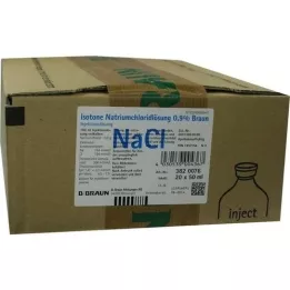 KOCHSALZLÖSUNG Solution injectable à 0,9 %, 20X50 ml