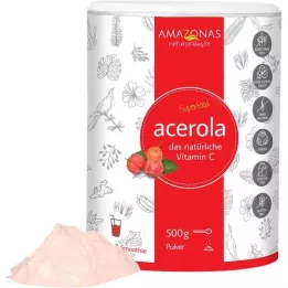 ACEROLA Vitamine C en poudre 100% naturelle, 500 g