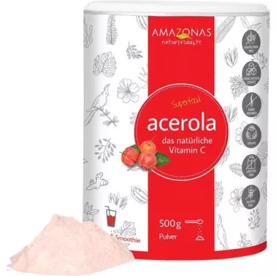 ACEROLA Vitamine C en poudre 100% naturelle, 500 g ACEROLA Vitamine C en poudre 100% naturelle, 500 g