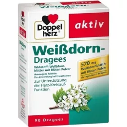 DOPPELHERZ Dragées aubépine, 90 pièces