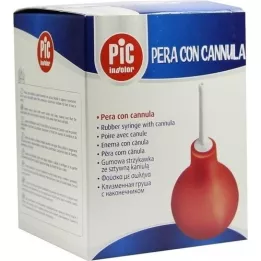 KLISTIERSPRITZE 140 ml en forme de poire, 1 pièce