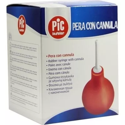 KLISTIERSPRITZE 140 ml en forme de poire, 1 pièce